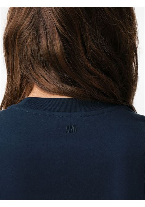 t-shirt adc uomo blu AMI PARIS | BFUTS035.724430